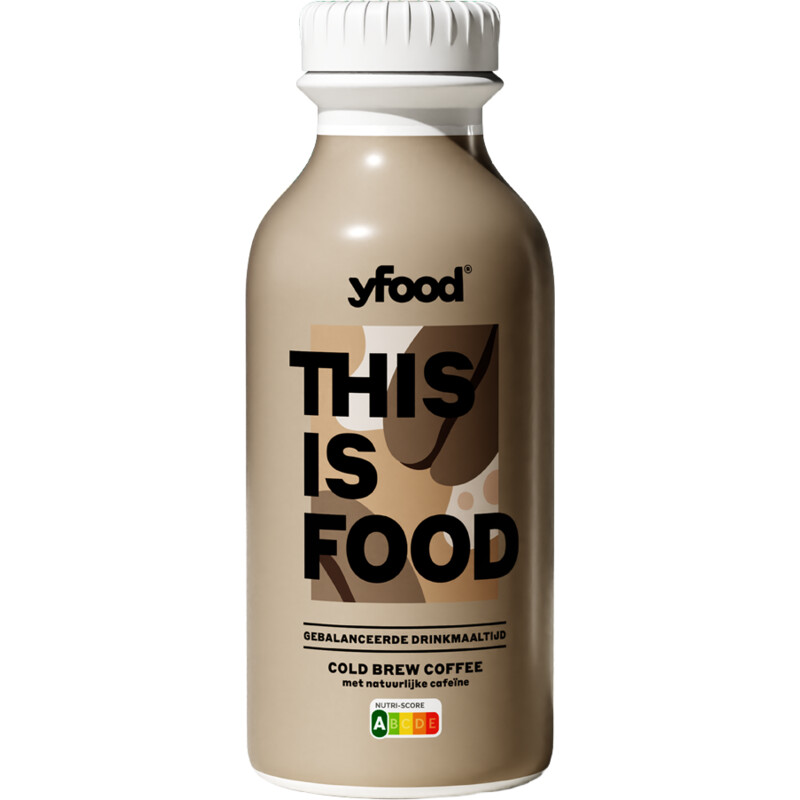 Een afbeelding van Yfood This is food cold brew coffee