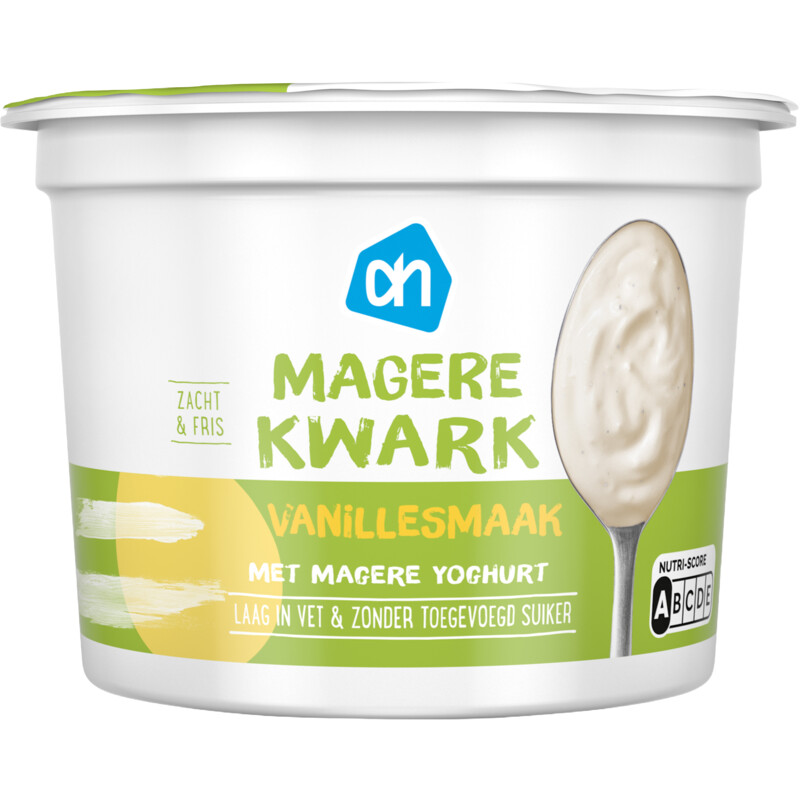 Een afbeelding van AH Magere kwark met magere yoghurt vanille