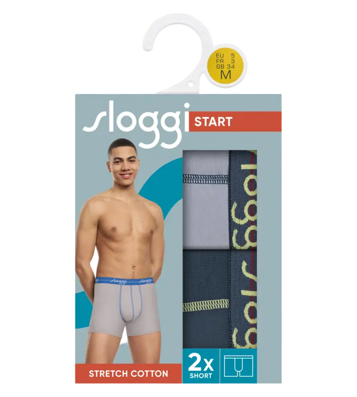 Short grijs maat XL