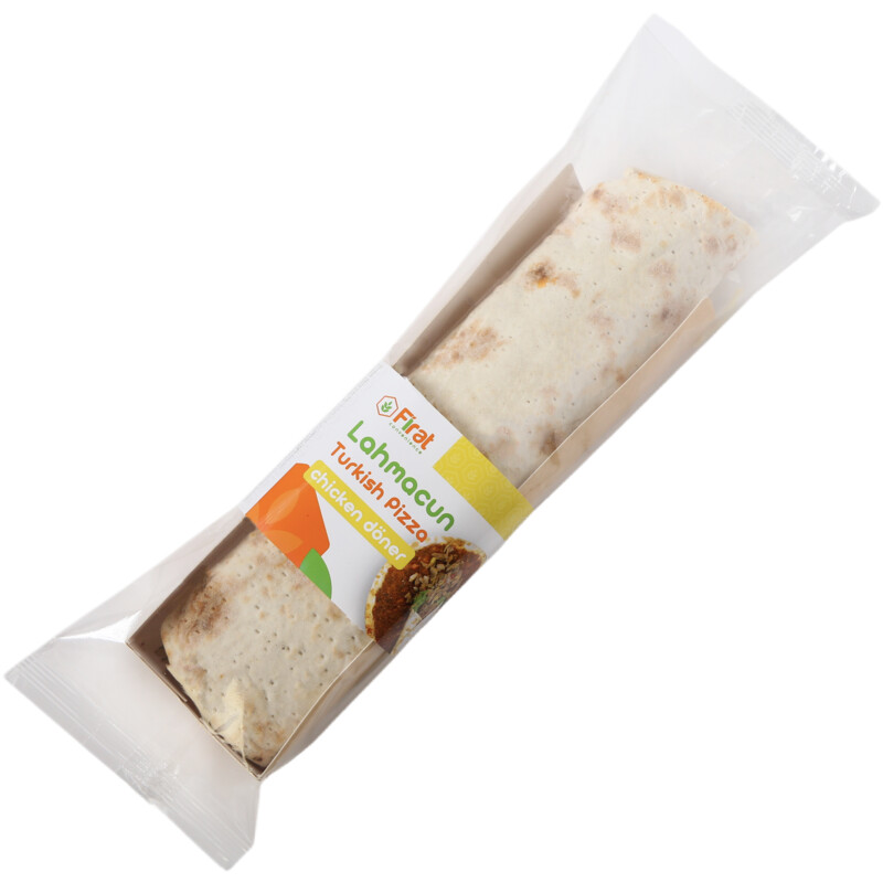 Een afbeelding van Firat Lahmacun Turkse pizza met kip döner