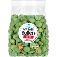 Een afbeelding van AH Wasabi bollen pittig