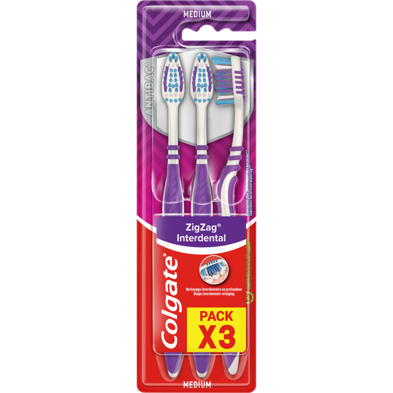 Een afbeelding van Colgate Zigzag tandenborstels