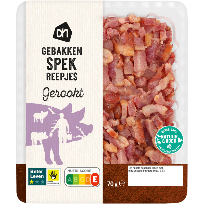 Een afbeelding van AH Uitgebakken spekreepjes
