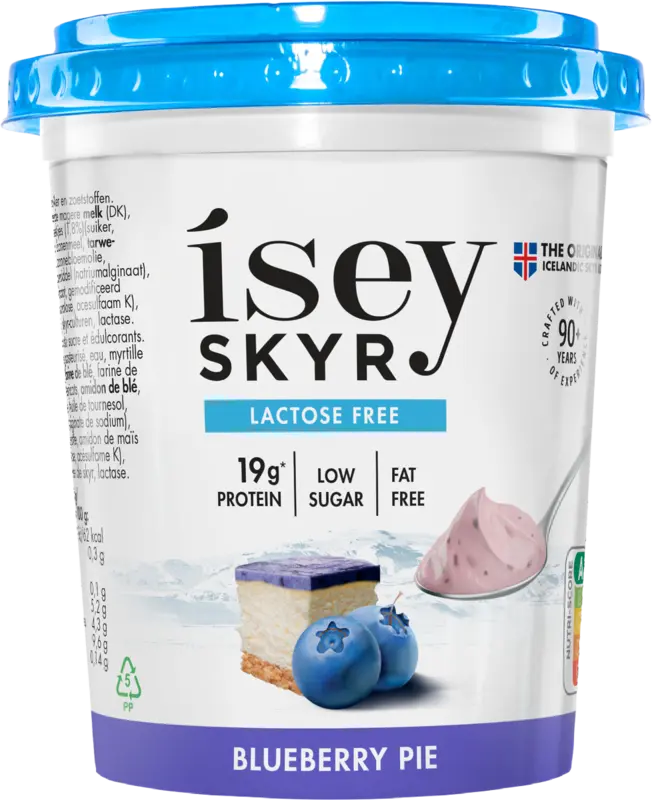 Isey Skyr blueberry pie