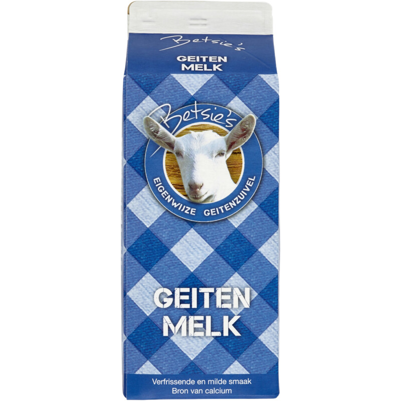 Een afbeelding van Betsie's Volle geitenmelk