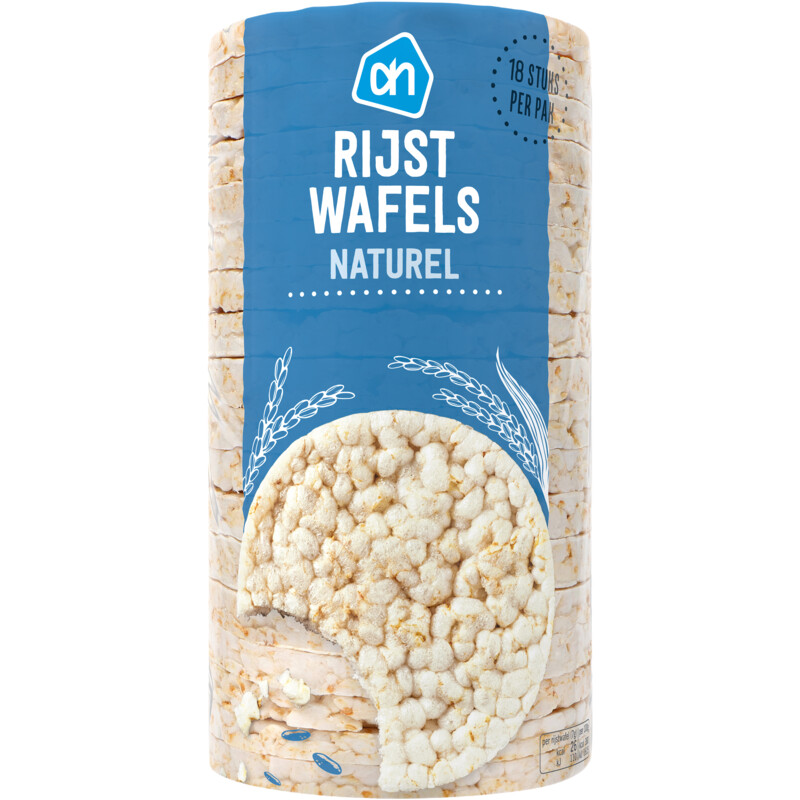 Een afbeelding van AH Rijstwafels naturel