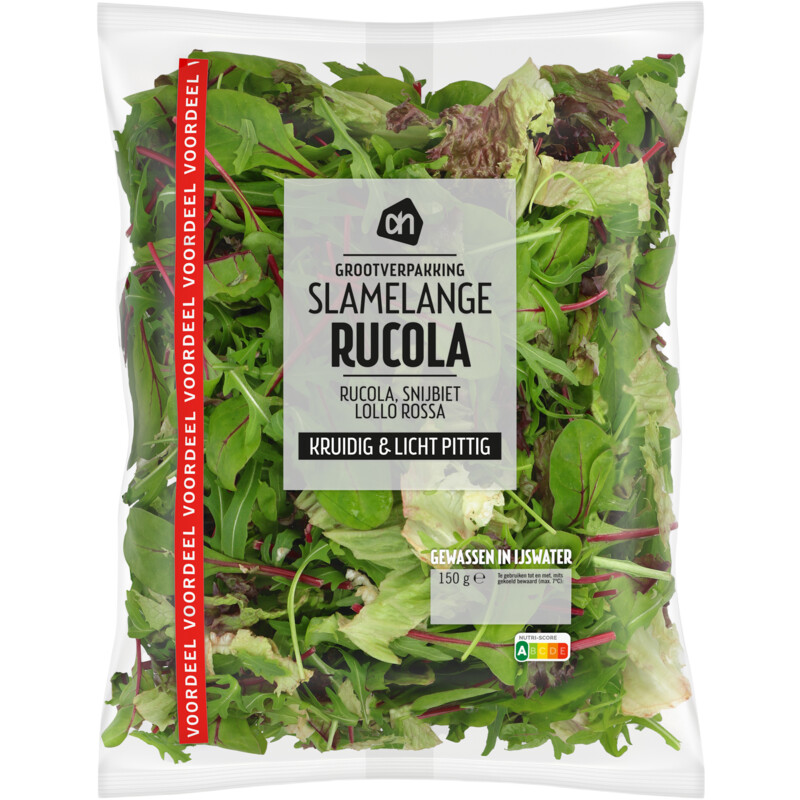 Een afbeelding van AH Rucola slamelange grootverpakking