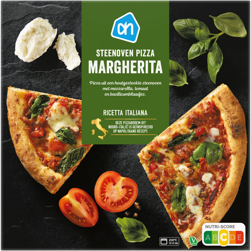 Een afbeelding van AH Steenoven pizza margherita