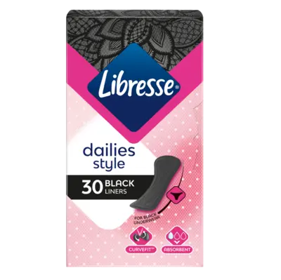pdp-image-Libresse Dailies black inlegkruisjes