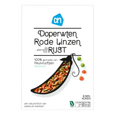 pdp-image-AH Groene erwten en linzenrijst