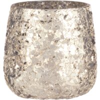 Een afbeelding van AH Excellent Theelichthouder goud sparkle recht