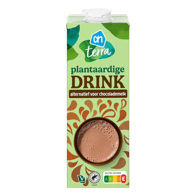 Plantaardige drink chocolade