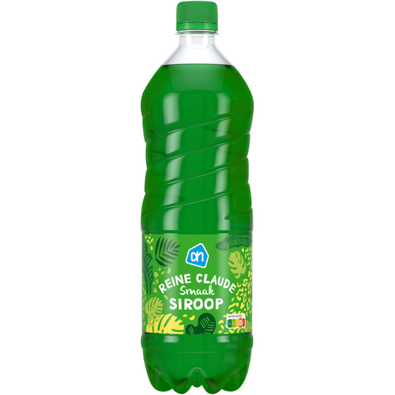 Een afbeelding van AH Siroop reine claude smaak