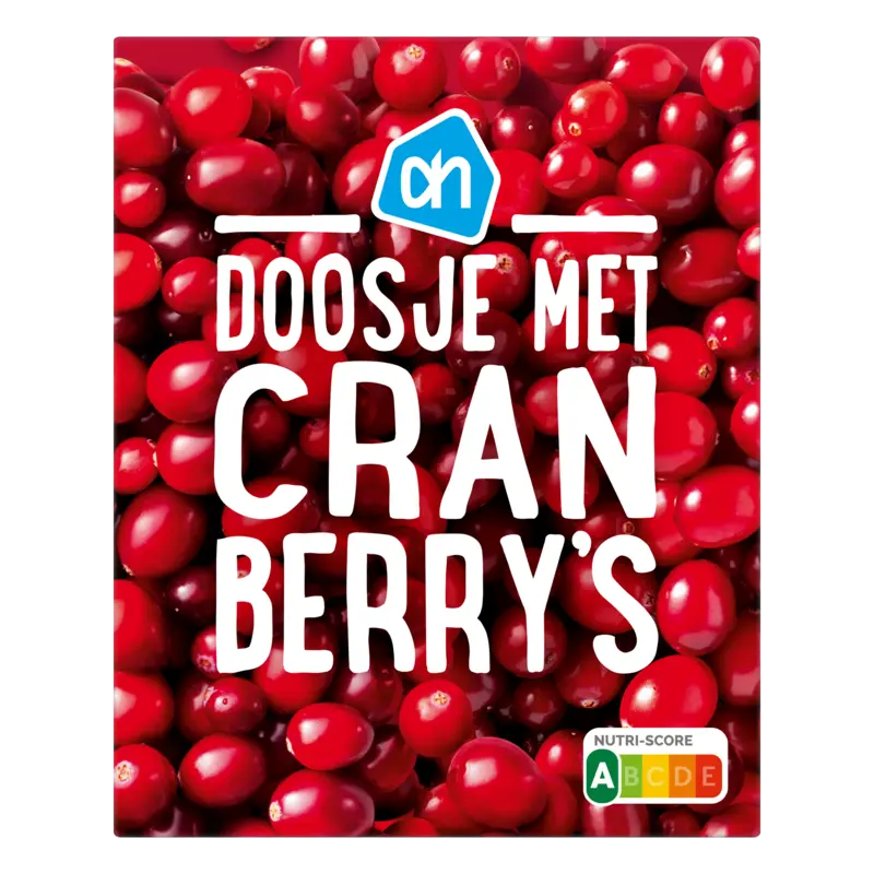 Doosje met cranberries
