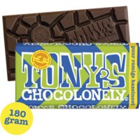 Een afbeelding van Tony's Chocolonely Reep puur romige hazelnoot