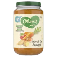 Olvarit Wortel kip aardappel 8m+