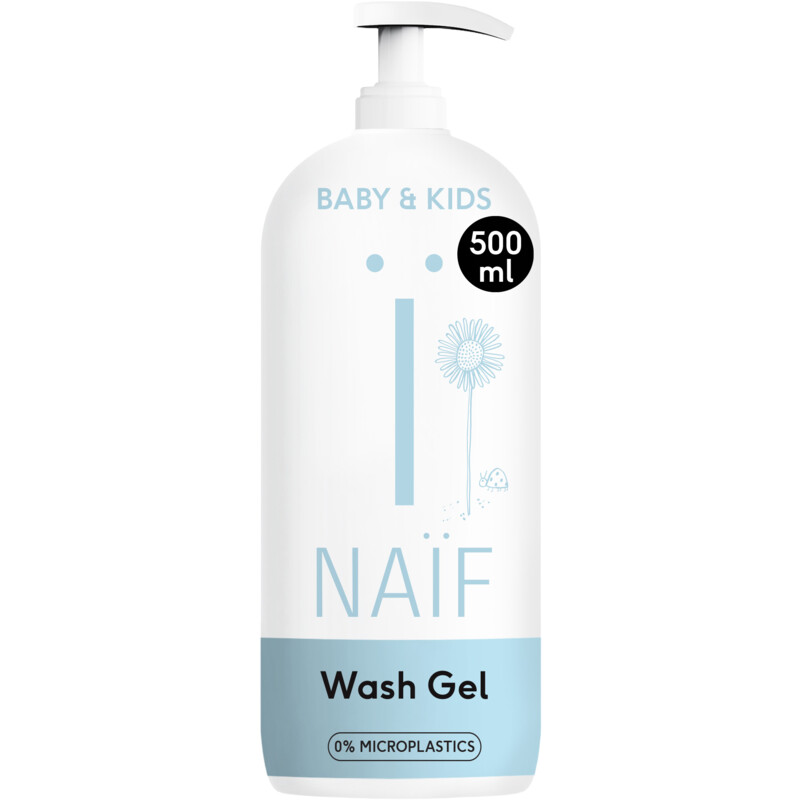 Een afbeelding van Naïf Baby & kids wash gel