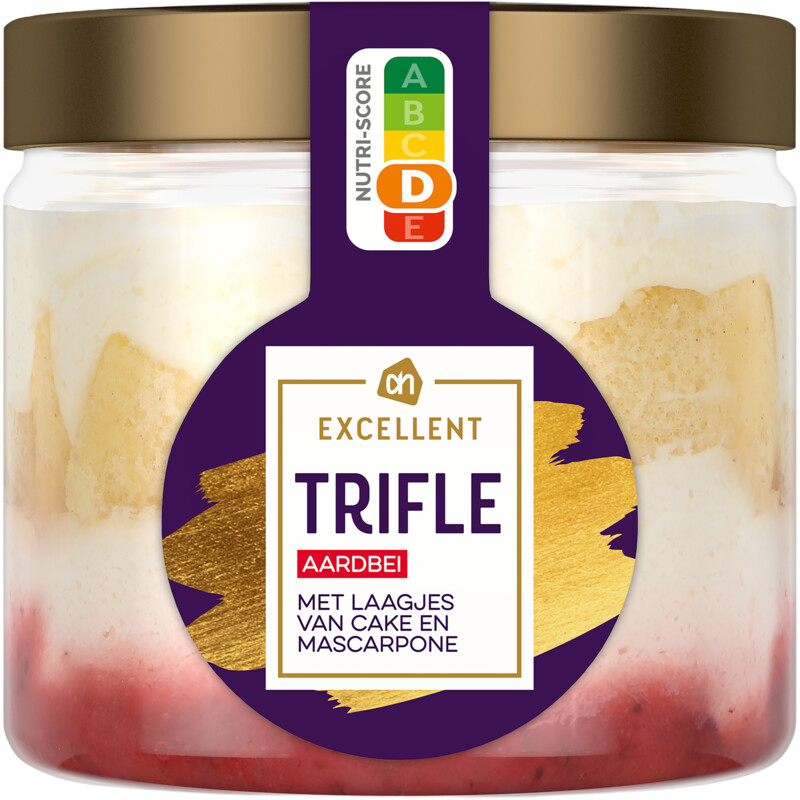 Een afbeelding van AH Excellent Trifle aardbei
