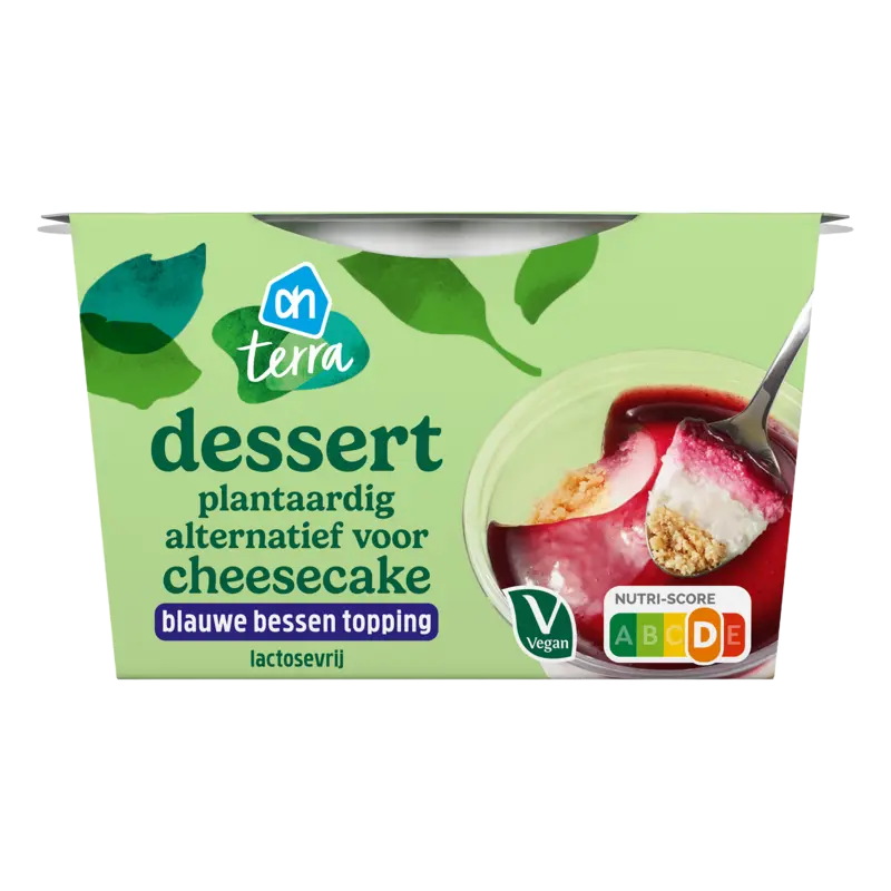 AH Terra Plantaardige dessert cheesecake bes