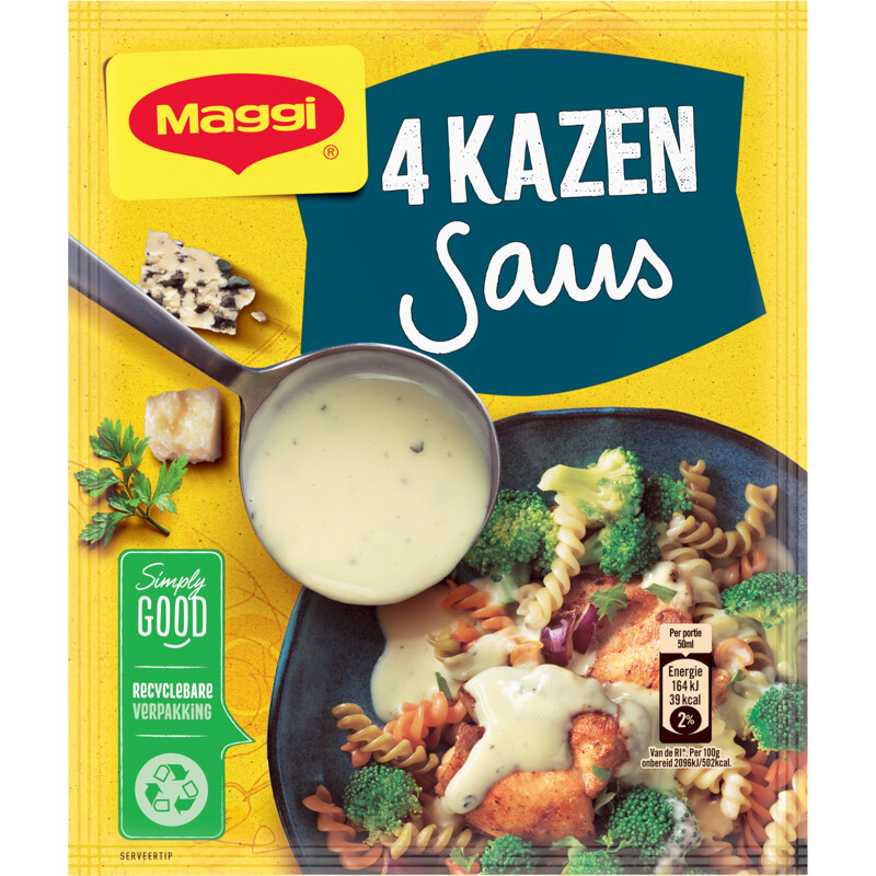 Een afbeelding van Maggi 4 Kazen saus