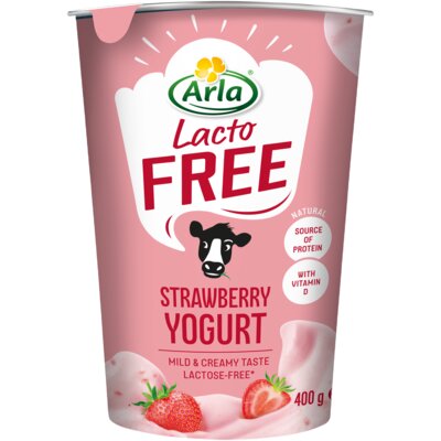 pdp-image-Arla Lactofree aardbei halfvolle yoghurt