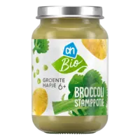 AH Biologisch Groentehapje broccoli stamppotje 6+