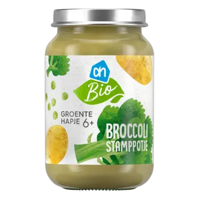 pdp-image-AH Biologisch Groentehapje broccoli stamppotje 6+