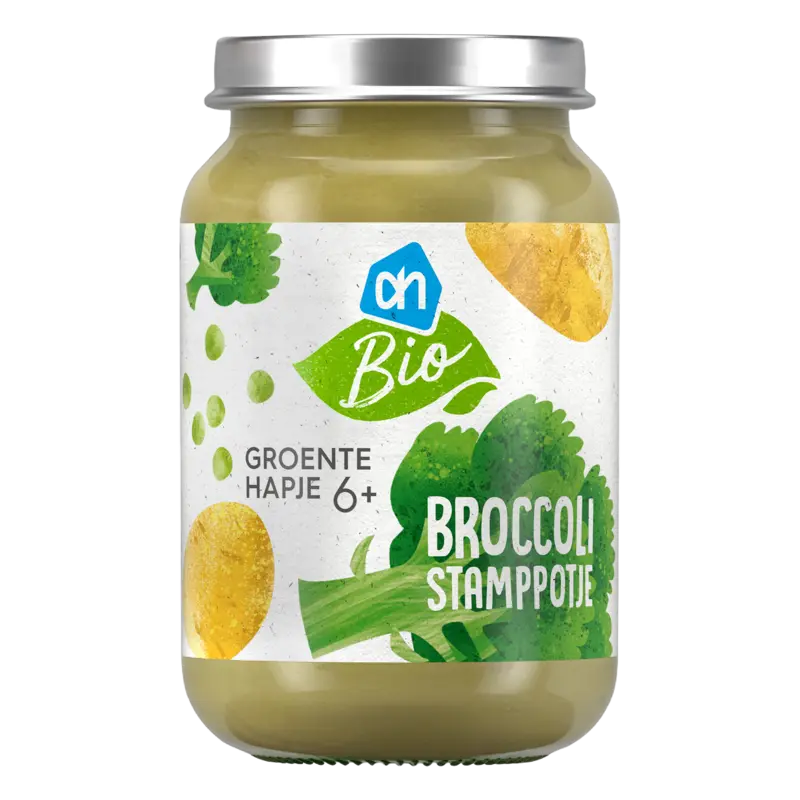 Groentehapje broccoli stamppotje 6+