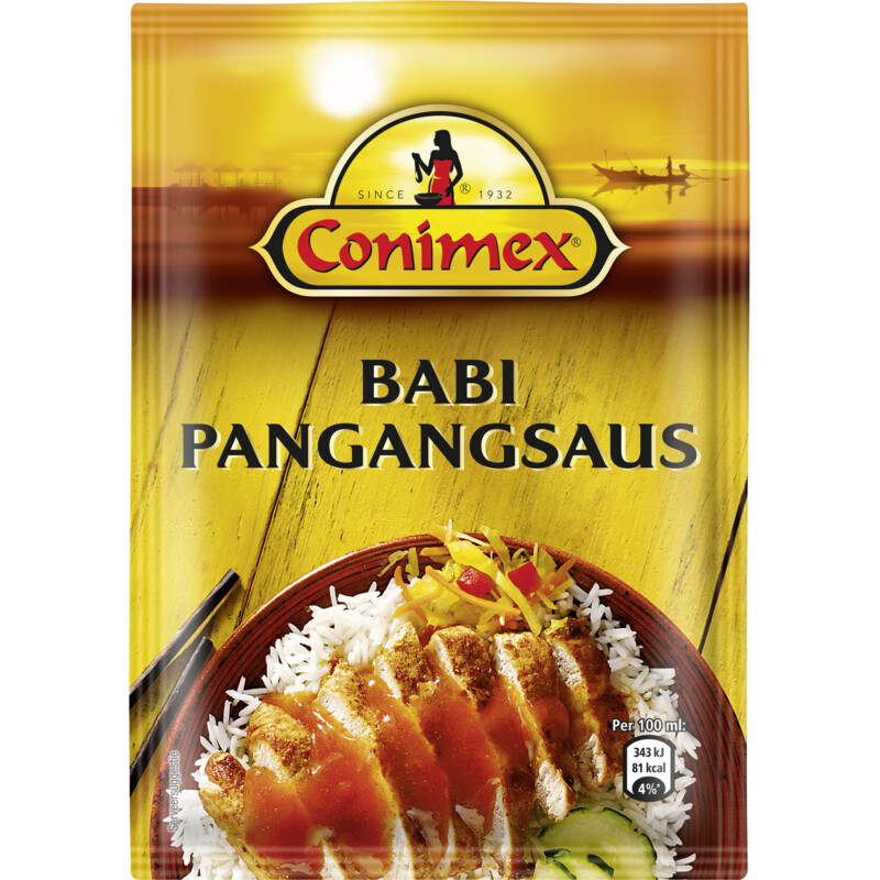 Een afbeelding van Conimex Babi pangang saus