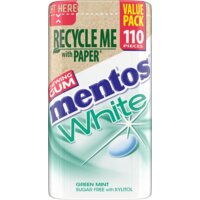 Een afbeelding van Mentos Gum Gum white greenmint