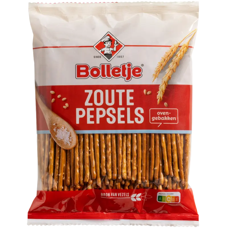 zoute pepsels 180gr
