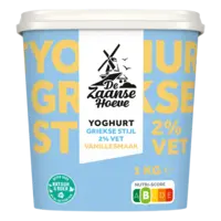 De Zaanse Hoeve Yoghurt Griekse stijl vanillesmaak