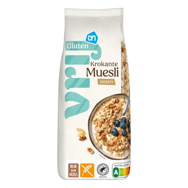 Krokante muesli met noten