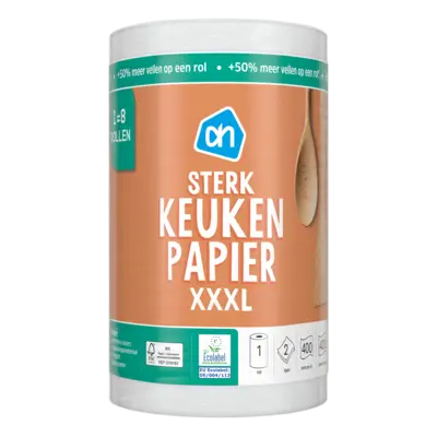 pdp-image-AH Keukenpapier sterk XXXL 1=8 rollen