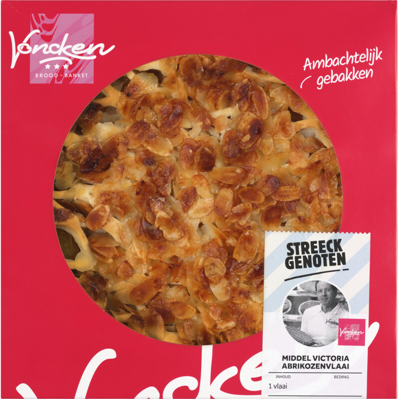 Een afbeelding van Streeckgenoten Middel vlaai victoria abrikoos