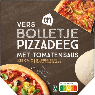 pdp-image-AH Vers bolletje pizzadeeg met tomatensaus