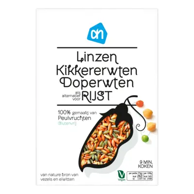 pdp-image-AH Linzen kikkererwten en doperwtenrijst