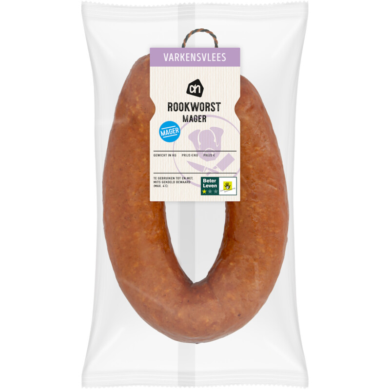 Een afbeelding van AH Rookworst mager