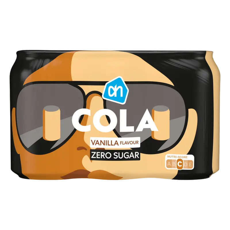 AH Cola zero sugar vanilla 6-pack