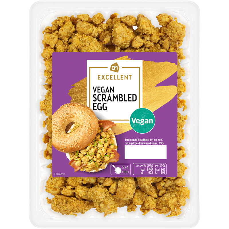 Een afbeelding van AH Excellent Vegan scrambled egg