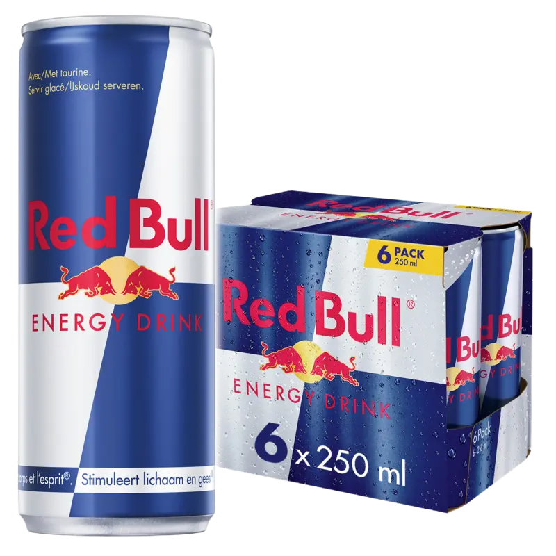 Red Bull Energy drink 6-pack bel
