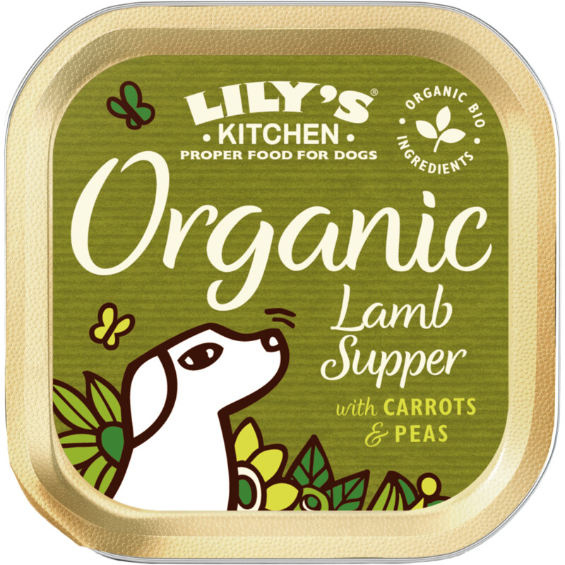 Een afbeelding van Lily's Kitchen Organic supper met lam