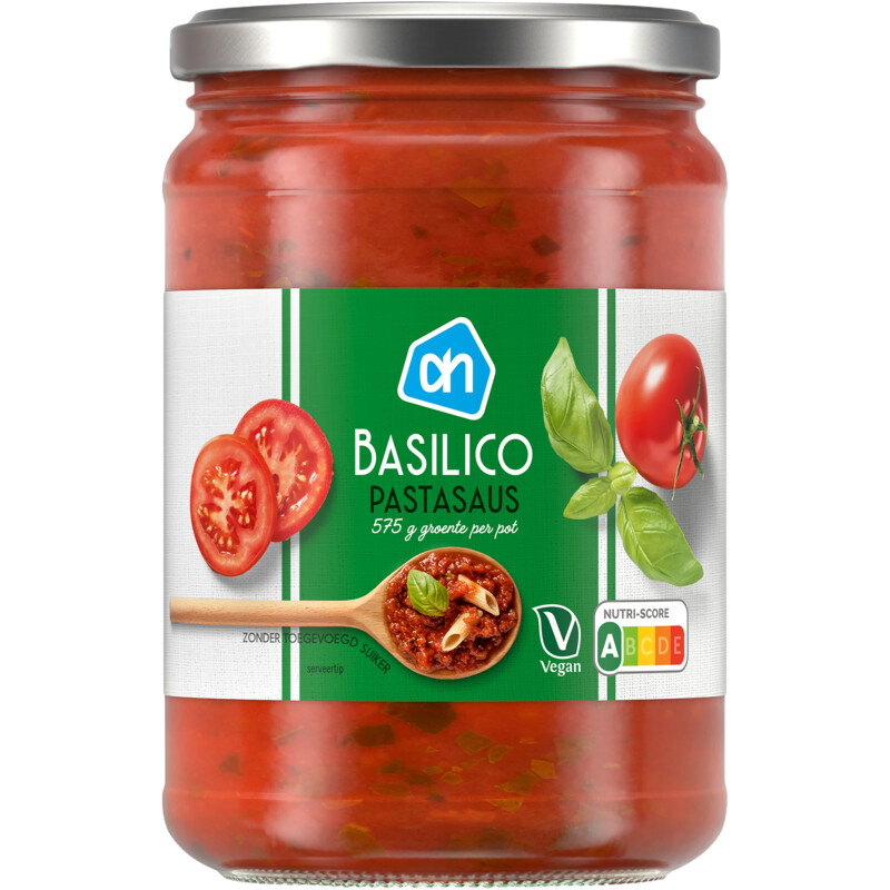 Een afbeelding van AH Pastasaus basillico