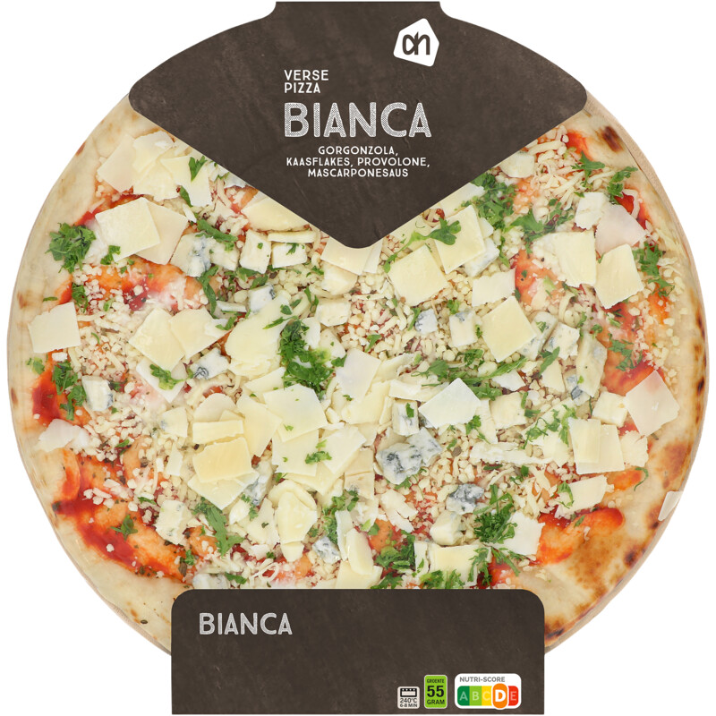 Een afbeelding van AH Verse pizza bianca