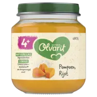 Olvarit Pompoen rijst 4m+