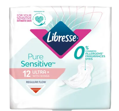 pdp-image-Libresse Pure sensitive ultra+ wings maandverband