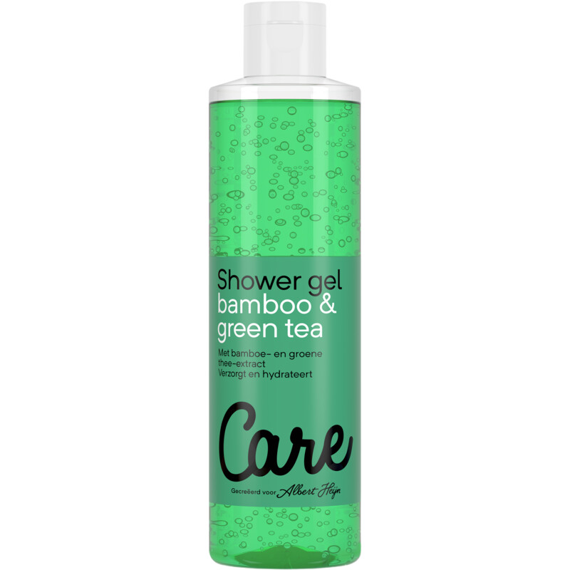 Een afbeelding van Care Showergel bamboo green tea