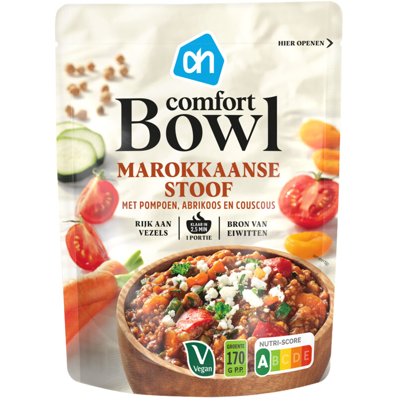 Een afbeelding van AH Comfort bowl Marokkaanse stoof