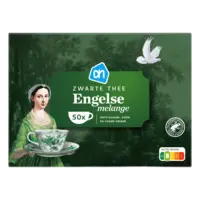 AH Zwarte thee Engelse melange 1 kop