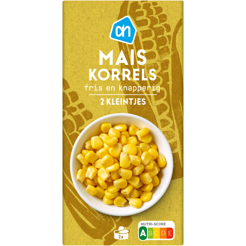 Een afbeelding van AH Maiskorrels fris en crispy 2 kleintjes